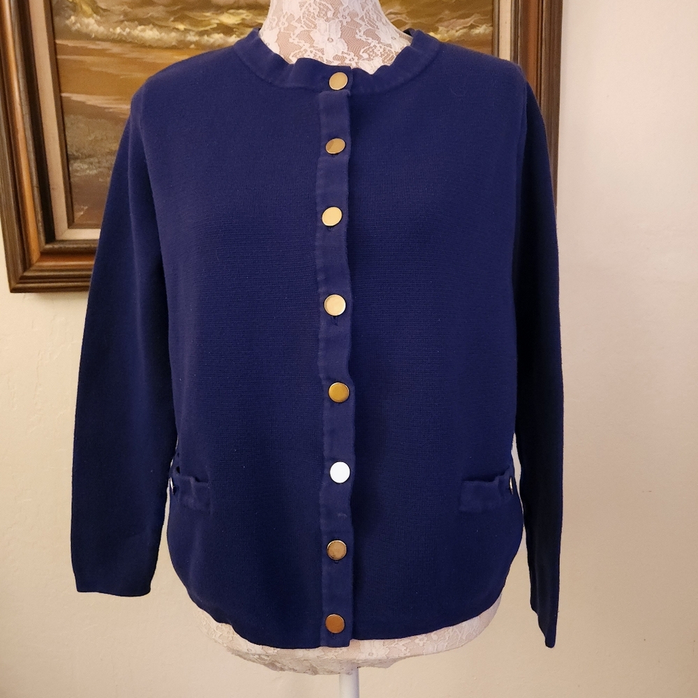 Banana Republic Navy Blue Cardigan